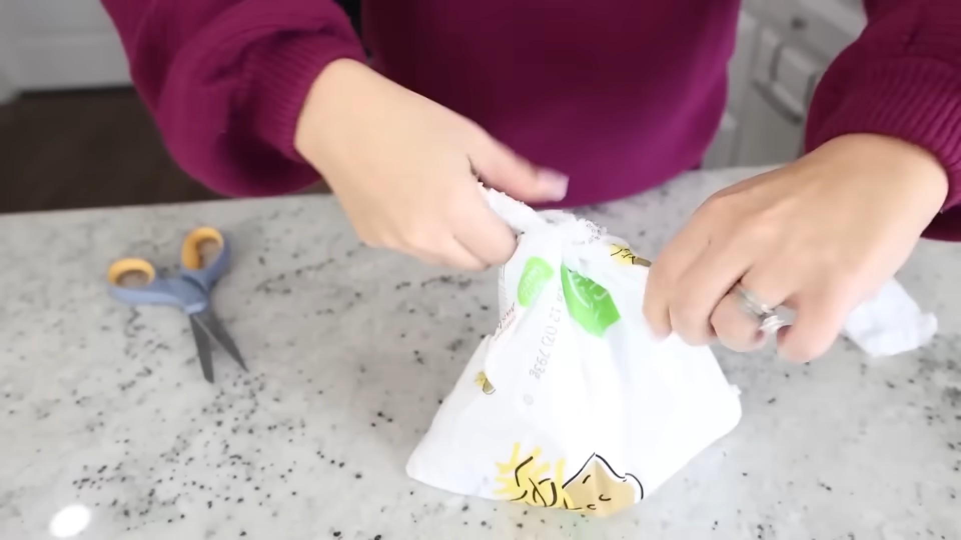 Bag Tying Time Saver
